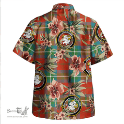 Scottish Ruthven Ancient Clan Tartan Hawaiian Shirt - Tropical Old Style Scottish Plaid Tartan Plaid