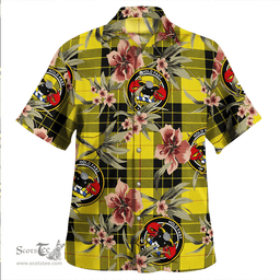 Scottish MacLeod of Lewis Modern Clan Tartan Hawaiian Shirt - Tropical Old Style Scottish Plaid Tartan Plaid