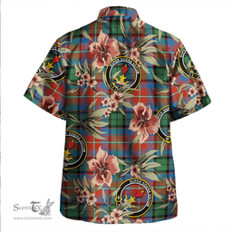 Scottish Rattray of Lude Ancient Clan Tartan Hawaiian Shirt - Tropical Old Style Scottish Plaid Tartan Plaid