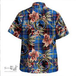 Scottish Rutherford Modern Clan Tartan Hawaiian Shirt - Tropical Old Style Scottish Plaid Tartan Plaid