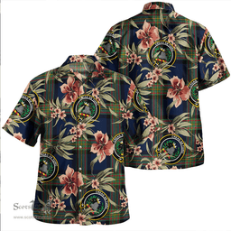 Scottish MacLaren of Broich Modern Clan Tartan Hawaiian Shirt - Tropical Old Style Scottish Plaid Tartan Plaid