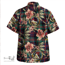 Scottish MacDonald (Donald) Modern Clan Tartan Hawaiian Shirt - Tropical Old Style Scottish Plaid Tartan Plaid
