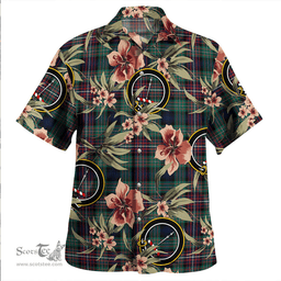 Scottish Rankin (Dalgliesh) Modern Clan Tartan Hawaiian Shirt - Tropical Old Style Scottish Plaid Tartan Plaid