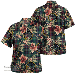 Scottish Rankin (Dalgliesh) Modern Clan Tartan Hawaiian Shirt - Tropical Old Style Scottish Plaid Tartan Plaid