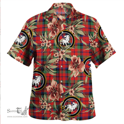 Scottish MacNaughton Modern Clan Tartan Hawaiian Shirt - Tropical Old Style Scottish Plaid Tartan Plaid