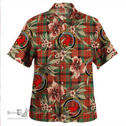 Scottish MacNicol Modern Clan Tartan Hawaiian Shirt - Tropical Old Style Scottish Plaid Tartan Plaid