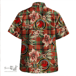 Scottish MacNicol Modern Clan Tartan Hawaiian Shirt - Tropical Old Style Scottish Plaid Tartan Plaid