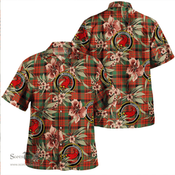 Scottish MacNicol Modern Clan Tartan Hawaiian Shirt - Tropical Old Style Scottish Plaid Tartan Plaid