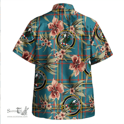 Scottish MacLaine of LochBuie Hunting (MacLaine) Ancient Clan Tartan Hawaiian Shirt - Tropical Old Style Scottish Plaid Tartan Plaid