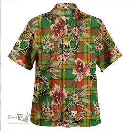 Scottish MacMillan Ancient Clan Tartan Hawaiian Shirt - Tropical Old Style Scottish Plaid Tartan Plaid