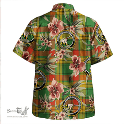 Scottish MacMillan Ancient Clan Tartan Hawaiian Shirt - Tropical Old Style Scottish Plaid Tartan Plaid