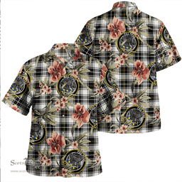 Scottish MacFie of Colonsay Dress (MacPhee of Colonsay Dress) Ancient Clan Tartan Hawaiian Shirt - Tropical Old Style Scottish Plaid Tartan Plaid