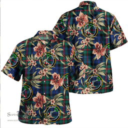 Scottish MacKinlay Modern Clan Tartan Hawaiian Shirt - Tropical Old Style Scottish Plaid Tartan Plaid