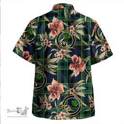 Scottish Mowat Modern Clan Tartan Hawaiian Shirt - Tropical Old Style Scottish Plaid Tartan Plaid