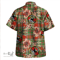 Scottish MacLeod of Gesto Ancient Clan Tartan Hawaiian Shirt - Tropical Old Style Scottish Plaid Tartan Plaid