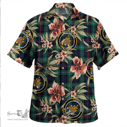 Scottish MacKenzie Modern Clan Tartan Hawaiian Shirt - Tropical Old Style Scottish Plaid Tartan Plaid