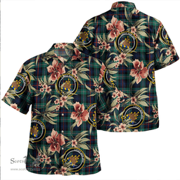 Scottish MacKenzie Modern Clan Tartan Hawaiian Shirt - Tropical Old Style Scottish Plaid Tartan Plaid