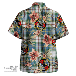 Scottish MacLeod of California Ancient Clan Tartan Hawaiian Shirt - Tropical Old Style Scottish Plaid Tartan Plaid