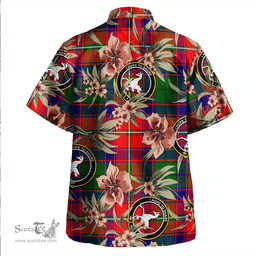 Scottish Riddell Clan Tartan Hawaiian Shirt - Tropical Old Style Scottish Plaid Tartan Plaid