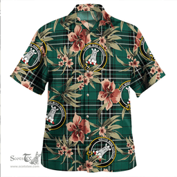 Scottish MacLean of Duart Hunting (Vestiarium Scoticum) Modern Clan Tartan Hawaiian Shirt - Tropical Old Style Scottish Plaid Tartan Plaid