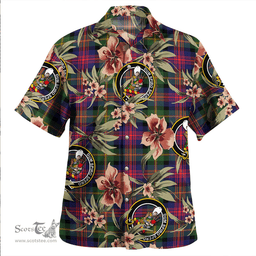 Scottish MacLennan Clan Tartan Hawaiian Shirt - Tropical Old Style Scottish Plaid Tartan Plaid