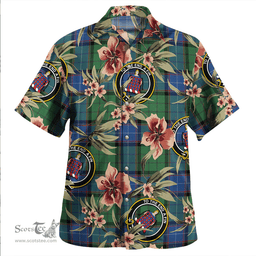 Scottish Storrie Modern Clan Tartan Hawaiian Shirt - Tropical Old Style Scottish Plaid Tartan Plaid