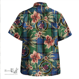 Scottish Storrie Modern Clan Tartan Hawaiian Shirt - Tropical Old Style Scottish Plaid Tartan Plaid