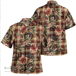 Scottish MacKay of Strathnaver Modern Clan Tartan Hawaiian Shirt - Tropical Old Style Scottish Plaid Tartan Plaid