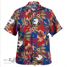 Scottish Robinson Dress (Robins Dress) Modern Clan Tartan Hawaiian Shirt - Tropical Old Style Scottish Plaid Tartan Plaid