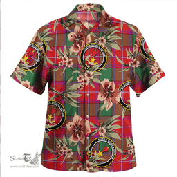 Scottish Rattray Modern Clan Tartan Hawaiian Shirt - Tropical Old Style Scottish Plaid Tartan Plaid