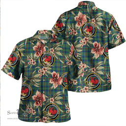 Scottish Moncrieffe of Atholl Modern Clan Tartan Hawaiian Shirt - Tropical Old Style Scottish Plaid Tartan Plaid