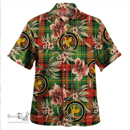 Scottish Martin Ancient Clan Tartan Hawaiian Shirt - Tropical Old Style Scottish Plaid Tartan Plaid