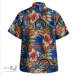 Scottish Traill (Trayle) Modern Clan Tartan Hawaiian Shirt - Tropical Old Style Scottish Plaid Tartan Plaid