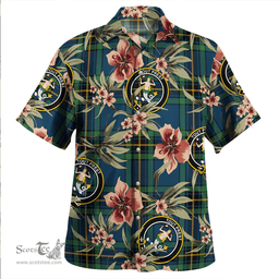 Scottish Murray of Elibank Modern Clan Tartan Hawaiian Shirt - Tropical Old Style Scottish Plaid Tartan Plaid