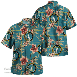 Scottish Pearson Ancient Clan Tartan Hawaiian Shirt - Tropical Old Style Scottish Plaid Tartan Plaid