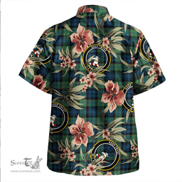 Scottish Sempill (Semple) Modern Clan Tartan Hawaiian Shirt - Tropical Old Style Scottish Plaid Tartan Plaid