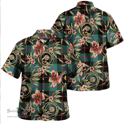 Scottish Nairn Ancient Clan Tartan Hawaiian Shirt - Tropical Old Style Scottish Plaid Tartan Plaid