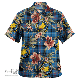 Scottish MacIver of Strome Ancient Clan Tartan Hawaiian Shirt - Tropical Old Style Scottish Plaid Tartan Plaid