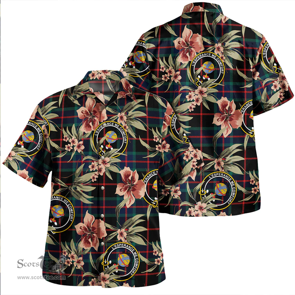 Scottish Nairn Modern Clan Tartan Hawaiian Shirt - Tropical Old Style Scottish Plaid Tartan Plaid