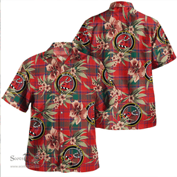 Scottish MacLintock Modern Clan Tartan Hawaiian Shirt - Tropical Old Style Scottish Plaid Tartan Plaid