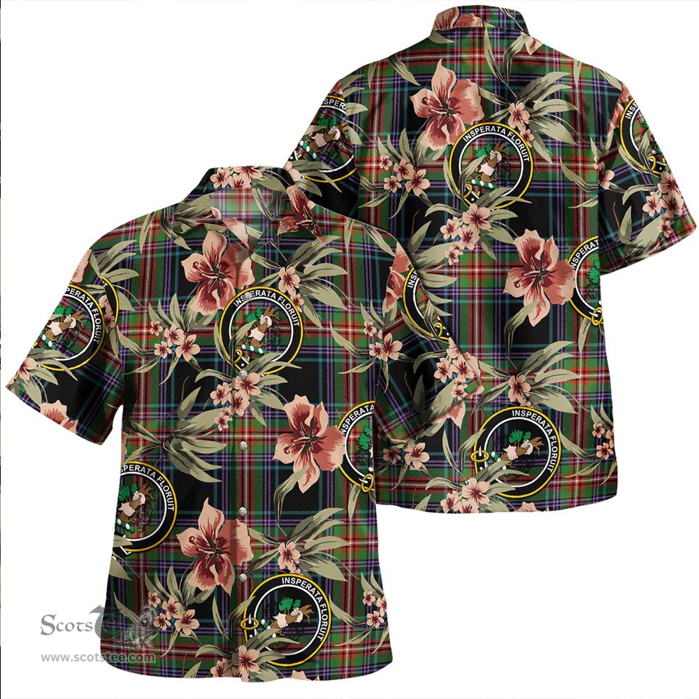 Scottish Watt (Wate) Ancient Clan Tartan Hawaiian Shirt - Tropical Old Style Scottish Plaid Tartan Plaid