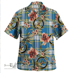 Scottish Maver Dress Ancient Clan Tartan Hawaiian Shirt - Tropical Old Style Scottish Plaid Tartan Plaid