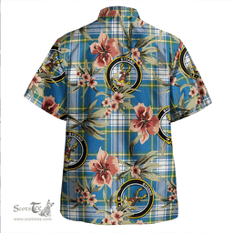Scottish Maver Dress Ancient Clan Tartan Hawaiian Shirt - Tropical Old Style Scottish Plaid Tartan Plaid