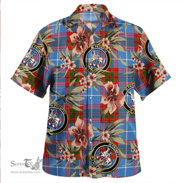 Scottish Trotter Clan Tartan Hawaiian Shirt - Tropical Old Style Scottish Plaid Tartan Plaid