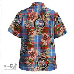Scottish Trotter Clan Tartan Hawaiian Shirt - Tropical Old Style Scottish Plaid Tartan Plaid