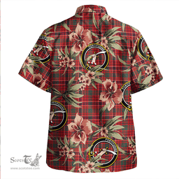 Scottish MacRae Modern Clan Tartan Hawaiian Shirt - Tropical Old Style Scottish Plaid Tartan Plaid