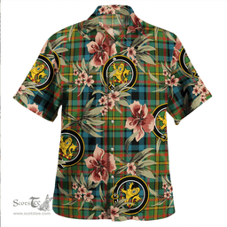 Scottish MacLeish Ancient Clan Tartan Hawaiian Shirt - Tropical Old Style Scottish Plaid Tartan Plaid