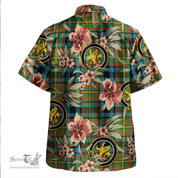 Scottish MacLeish Ancient Clan Tartan Hawaiian Shirt - Tropical Old Style Scottish Plaid Tartan Plaid