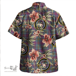 Scottish Wood Weathered Clan Tartan Hawaiian Shirt - Tropical Old Style Scottish Plaid Tartan Plaid