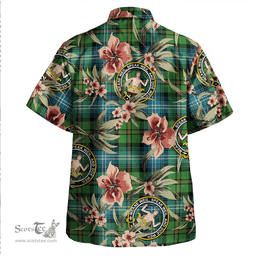 Scottish Urquhart Ancient Clan Tartan Hawaiian Shirt - Tropical Old Style Scottish Plaid Tartan Plaid